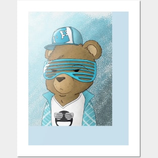 Party Bear Posters and Art